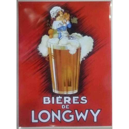 Bieres De Longwy beer metal