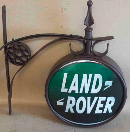 Land Rover double-sided light