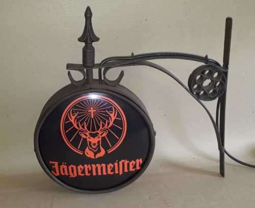 Jagermeister Pub /bar/ man cave / garage / station double sided advert light. LED.