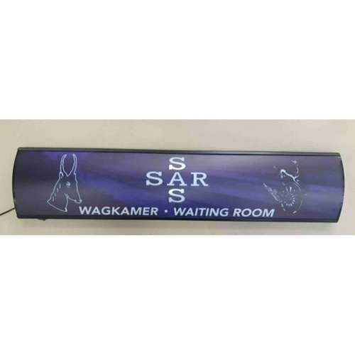SAR waiting room pub,bar, man cave,  advert light box . LED
