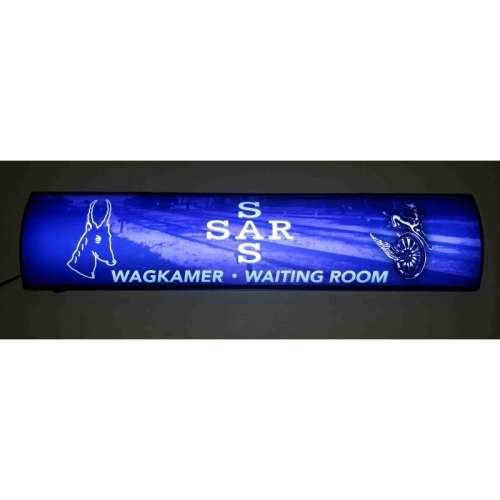 SAR waiting room pub,bar, man cave,  advert light box . LED