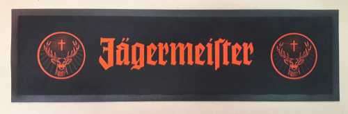 Jagermeister bar mat, wetstop/ bar runner