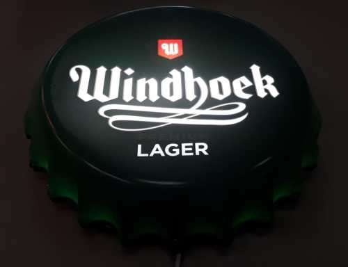 Windhoek Lager advert light. 220v LED