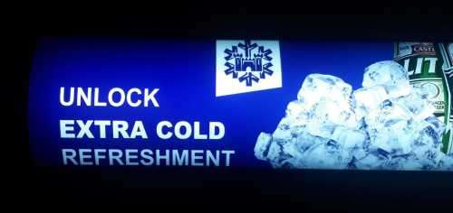 Castle lite. pub,bar, man cave,  advert light box . LED.