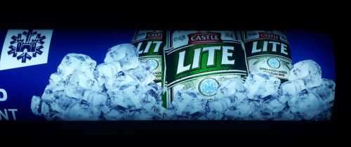 Castle lite. pub,bar, man cave,  advert light box . LED.