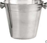 Ice bucket  stainless steel.