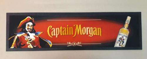 Captain Morgan bar mat, wetstop/ bar runner