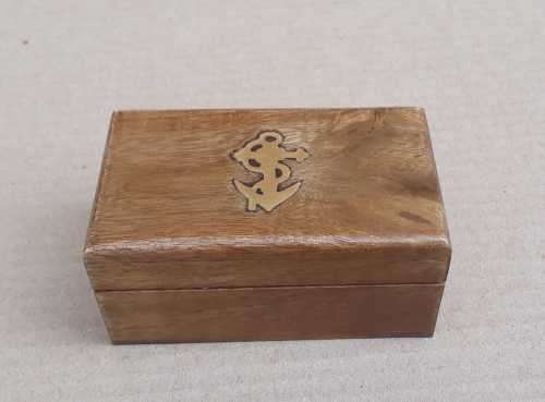 telescope in Rose wood box.