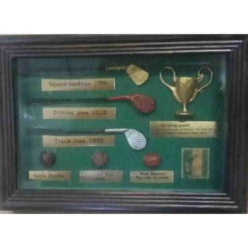 Memorabilia golf box