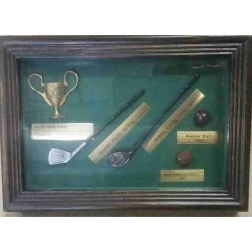 Memorabilia golf box