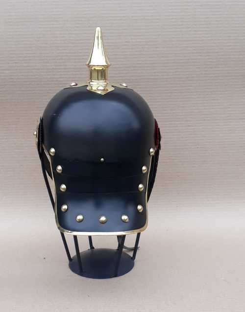 German officers Pickelhauber helmet