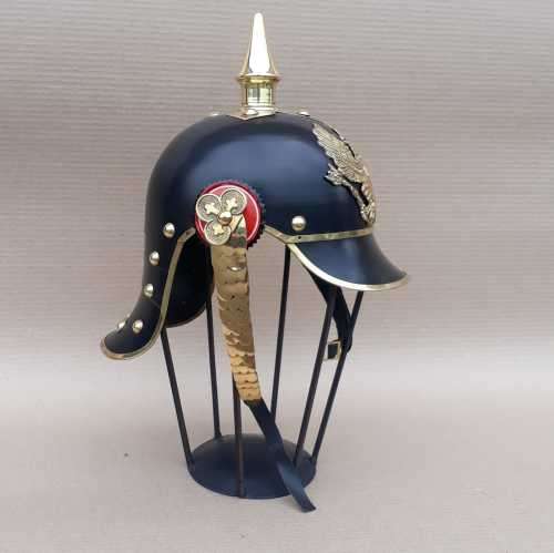 German officers Pickelhauber helmet