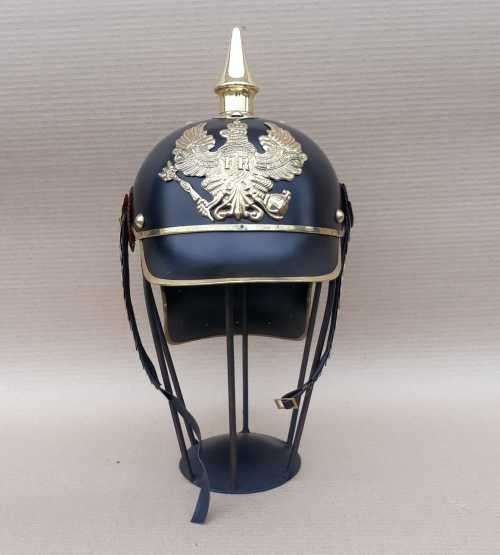 German officers Pickelhauber helmet