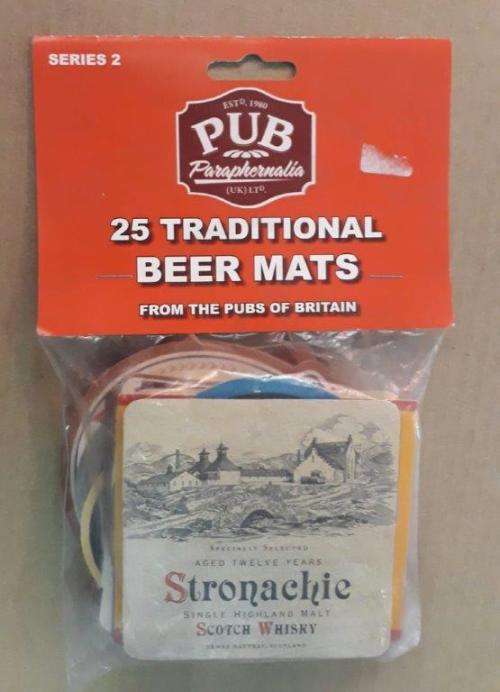 25 Assorted English pub coasters. Series 2