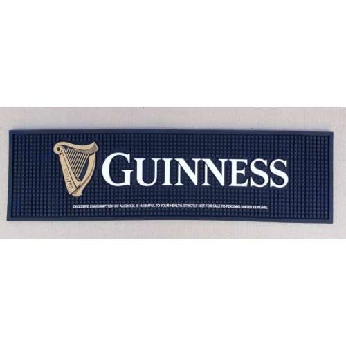 Guinness bar mat / wetstop PVC hedgehog                                       bw6