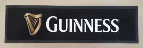 Guinness bar runner/ bar mat/ wetstop