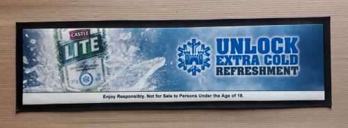 Castle lite bar mat, wetstop/ bar runner