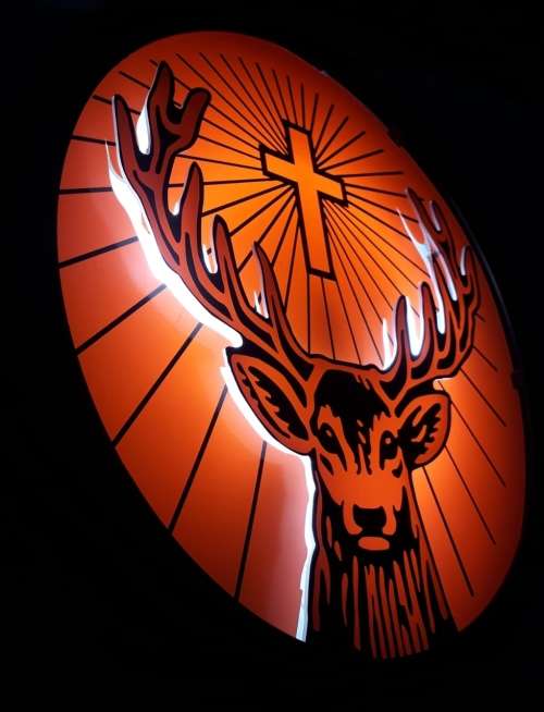 Jagermeister pub light. 220v LED