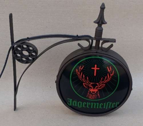 Jagermeister Pub /bar/ man cave / garage / double sided advert light. LED.