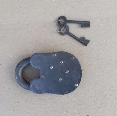 Antique Padlock. Functional