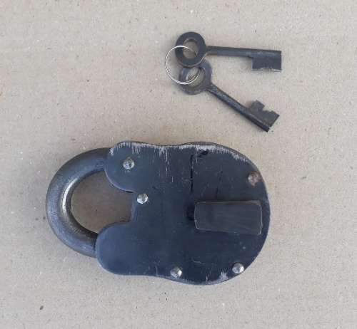 Antique Padlock. Functional