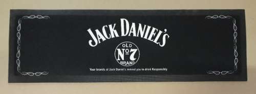 Jack Daniel`s Bar Mat Wetstop/ Bar Runner 70 cm x 22 cm