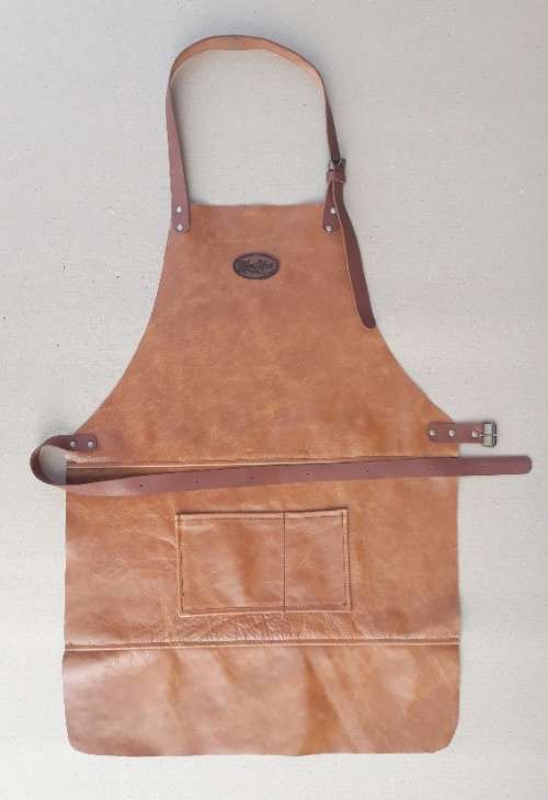 Braai apron. Genuine leather.