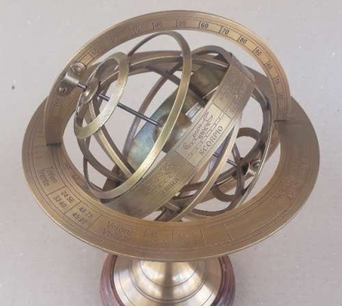 Decorative Brass Armillary Sphere