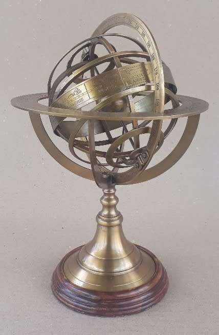 Decorative Brass Armillary Sphere
