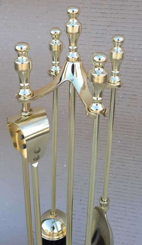 5pcs Companion Set Brass Plated