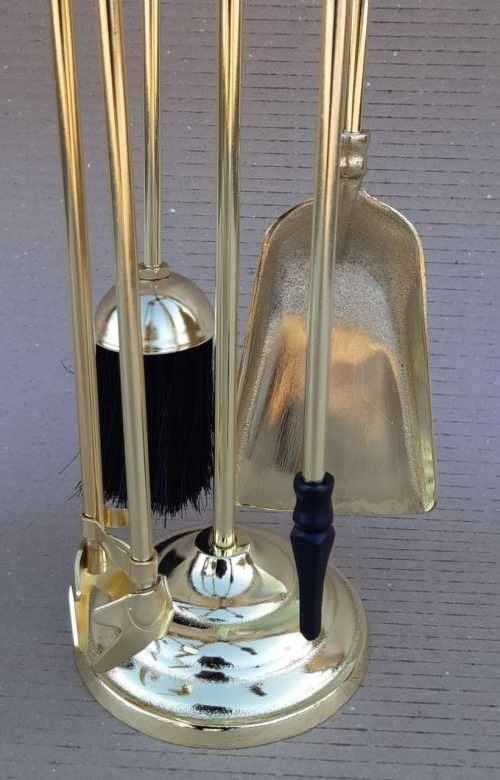 5pcs Companion Set Brass Plated