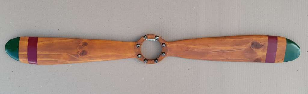 Propeller. Biplane wooden propeller replica. 120cm