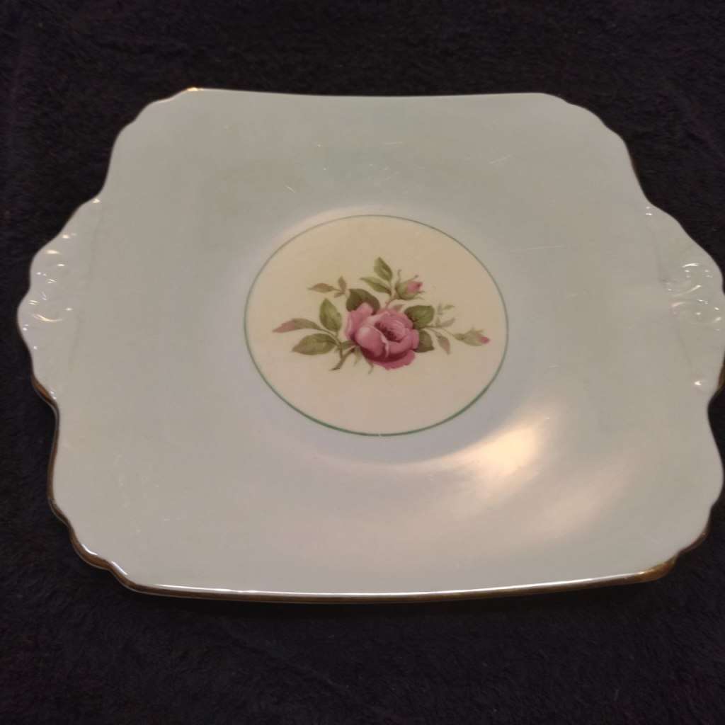 Foley Bone China side plates teacups saucers cake plate