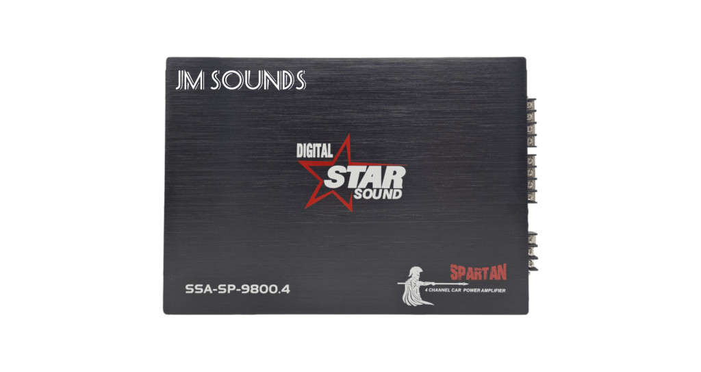 STARSOUND  SSA-SP-9800.4 4 CHANNEL AMPLIFIER