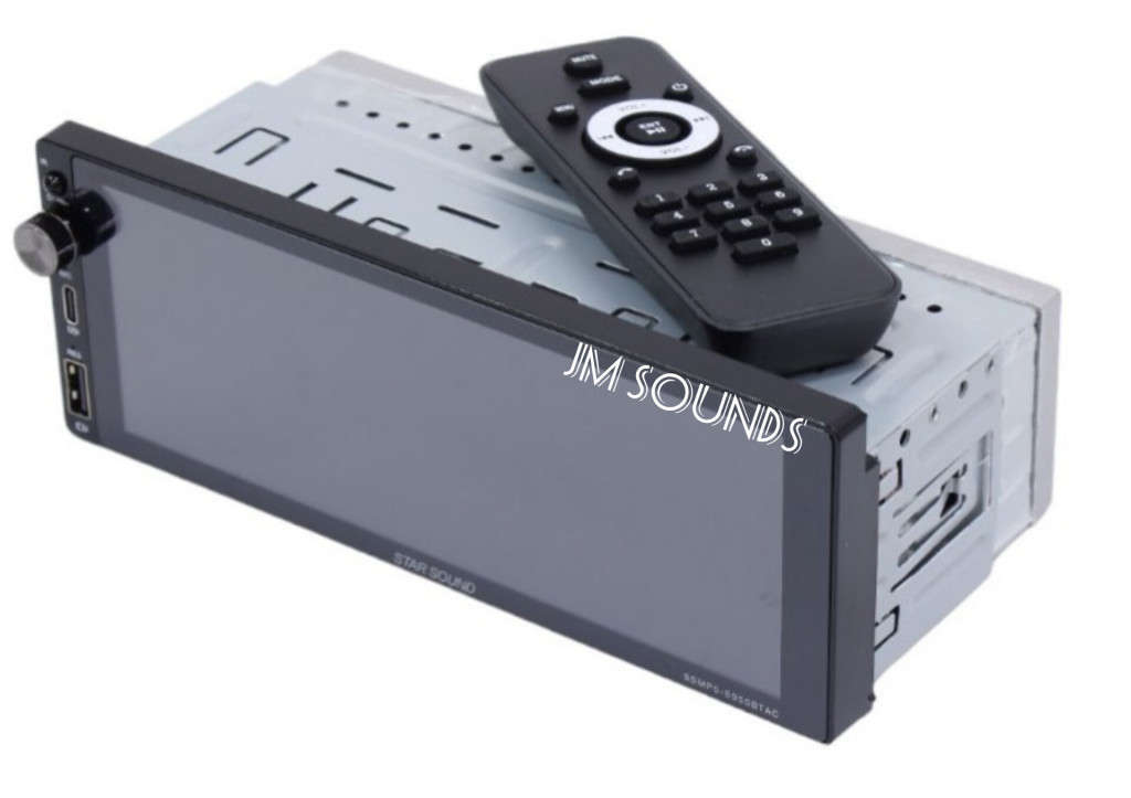 Starsound SSMP5-6950BTAC single din media player with android auto