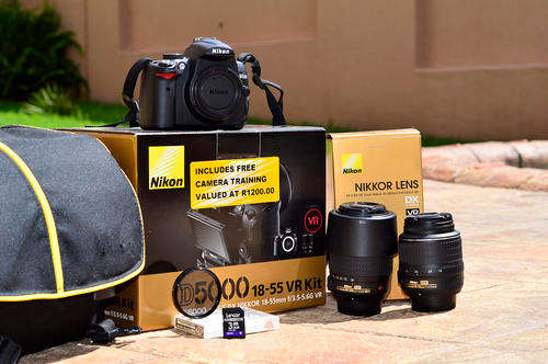 D5000 and lens kit.