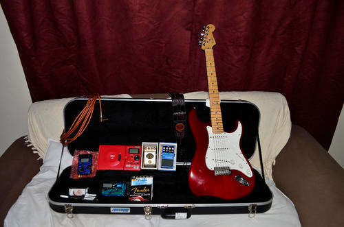 American made Fender stratocaster and more.