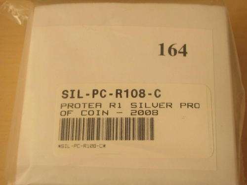 2008 Gandhi Silver R1 Proof - SEALED