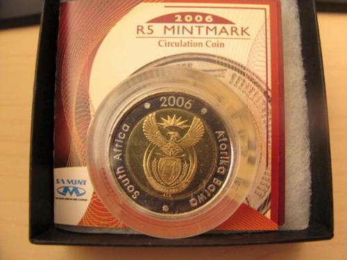 2006 Oom Paul Coin World Mintmark R5