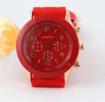 Geneva Unisex Silicone Watches