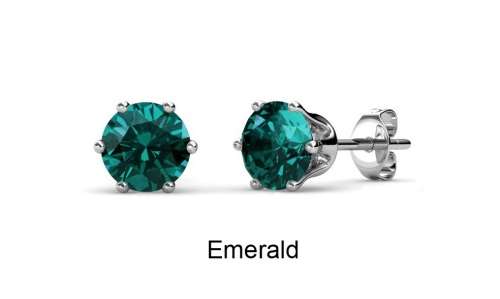 Swarovski Element Earrings in a Macaroon Case | 8 Colours