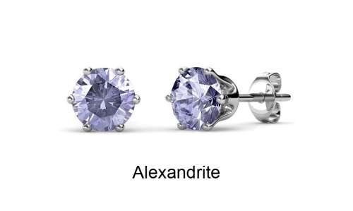 Swarovski Element Earrings in a Macaroon Case | 8 Colours