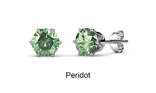 Swarovski Element Earrings in a Macaroon Case | 8 Colours