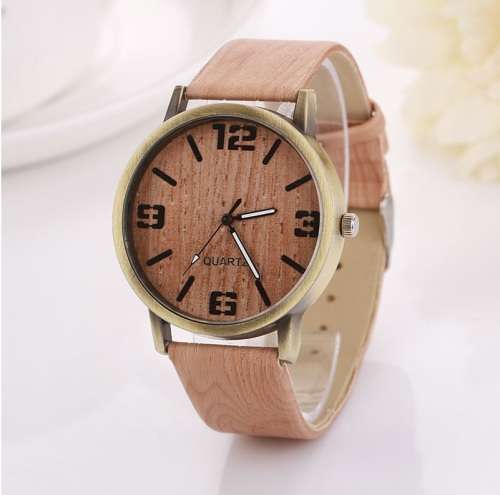 Wood Grain Look Watch