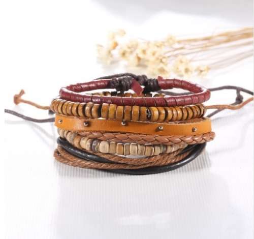 Stacked Leather Bracelets | 14 Styles
