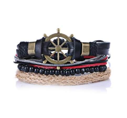 Stacked Leather Bracelets | 14 Styles