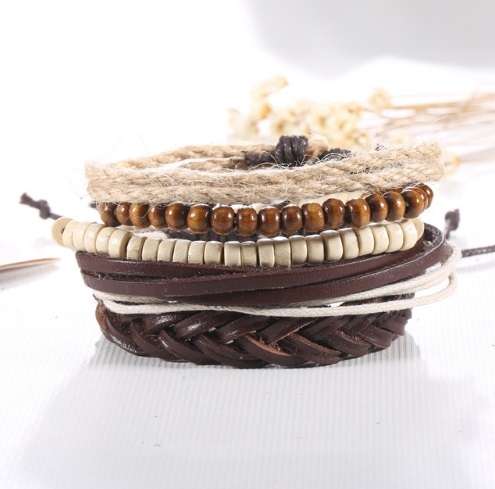 Stacked Leather Bracelets | 14 Styles