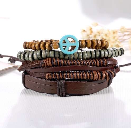 Stacked Leather Bracelets | 14 Styles
