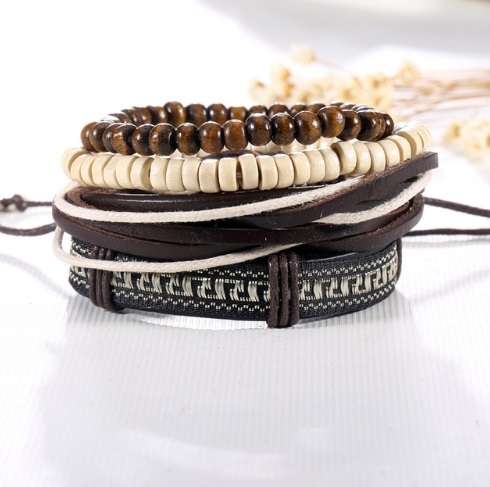 Stacked Leather Bracelets | 14 Styles