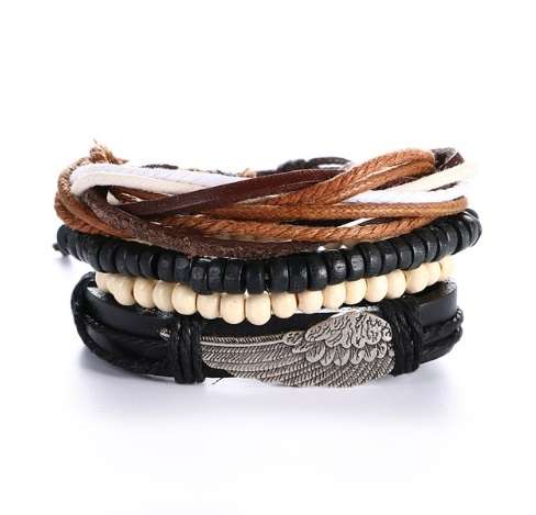 Stacked Leather Bracelets | 14 Styles